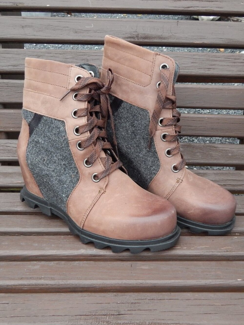Sorel Womens Joan of Arc Wedge III Lexie Boots Size 10 NEVER WORN
